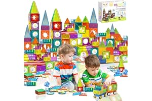 ELEGANCY QUALITY TO TRUST Elegancy 149 PCS Magnetic Building Blocks for Kids | STEM Toys Magnetic Tiles Set for Kids | Toddler Toys Magnetic Blocks Girls Toys | Educational Construction Toys Age 3 4 5 6 7 8 9 10 Years Old Gift