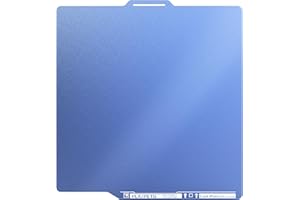 YOOPAI Plaque de Impression à Froid 257 x 257 mm pour Imprimante 3D Bambu-Lab X1 X1C X1E P1P P1S A1, Ruban anti-déformation avec revêtement UltraTack, Bleu