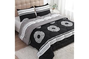 HOMEYA - Edredón Estampado Cama 135CM con Relleno de Fibra, Invierno 230 x 240cm, Tejido Suave y 100% Poliéster