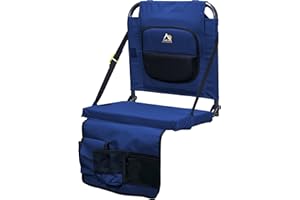 GCI Outdoor BleacherBack Lendenwirbelsäule Stadionsitz mit gepolsterter Rückenlehne