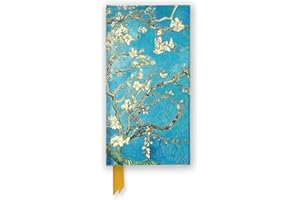 FLAME TREE GIFT Vincent van Gogh: Almond Blossom (Foiled Slimline Journal) (Flame Tree Slimline Journals)