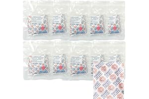 FreshUS Absorbeur d'oxygène de 300 cc (10 paquets individuels, 100 paquets au total) – Stockage alimentaire à long terme (100, 300 CC)