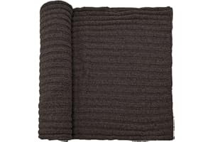 CLASSE77 Sciarpa a coste Pura Lana 100% unisex Fabbricato in Italia Prodotto artigianale