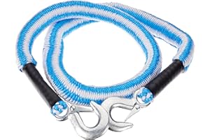 D&W THE MOTION CORPORATION D&W lina holownicza Stretch 4 m 2500 kg, niebieski/biały