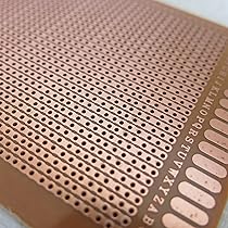 5 Pezzi Stripboard 9x15 Cm - Scheda PCB Universale Per Prototipi In Bachelite, Fori 1mm