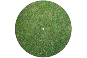 Next Ferry - Slipmat - Rasen - Plattenspieler Matte aus Filz - Slipmats für DJ's - Plattentellerauflage für alle Plattenspieler Turntables - gedruckt in Deutschland