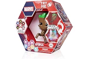 WOW! PODS - PODS Avengers Collection - Groot, Figurine de super-héros lumineuse à tête branlante, Jouets officiels Marvel