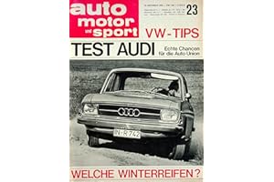DAS GEBURTSTAGSGESCHENK HISTORISCHE ZEITSCHRIFTEN Echte, historische Zeitschrift von 1965 - Garantiert 60 Jahre alt - Personalisiertes Geschenk 60. Geburtstag Mann - Original aus Jahr 1965 - Die Geschenkidee für Männer - Auto Motor Sport 23/1965