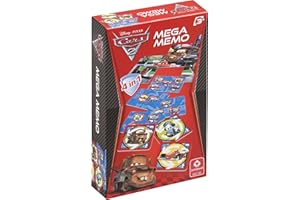 Cartamundi Disney Cars 2 Mega Memo 4-in-1 Game