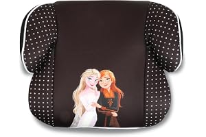 Disney Frozen Kids Booster Seat Arm Rest Easy To Install Universally Fit..Wide Cushioned Base Suitable From.4 Years To 12 Years Group 2/3 Official Disney Product, Multicolor
