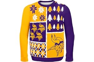 FOCO NFL Busy Block Ugly Sweater