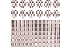 Healeved Match Striker Paper - Self Adhesive Match Striker Paper, Sheet of Match Lighting Sticker with Honeycomb Pattern for Emergency Fire Starter - Match Striker Stickers