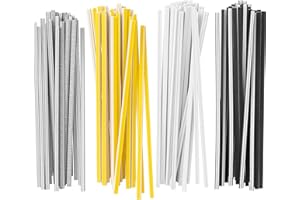 Keystone Assortimento di 100 ramoscelli per levigatura fine con 4 diversi grani abrasivi con codice colore