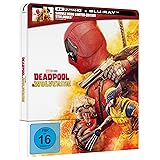 Deadpool & Wolverine – Limitiertes Steelbook DEADPOOL (+ Blu-ray) [4K Blu-ray]