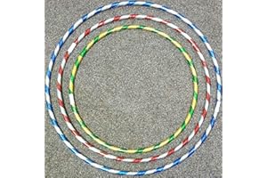 FlickBuyz-3 SIZES kids adult Weight Loss Sports hoola Hoop Series With Sharpener Exercise Fitness Gym Workout Small,Medium & Larg