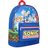 Sonic The Hedgehog Backpack for Boys, Girls' School Backpacks, Original Gifts, Children's Backpack, Official Merchandise (Blu