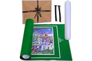 Jaques of London Jigsaw Mat up to 1500 Pieces | Roll up Puzzle Mat for Jigsaws Accessories | Foldable Jigsaw Puzzle Roll | Since 1795