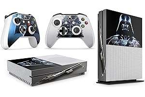 giZmoZ n gadgetZ GNG Skin Adhesivo de Vinilo de Darth Vader de para la Consola Xbox One S + Set de 2 Skins para los Controladores