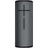 Ultimate Ears Boom 3 Portable Bluetooth speaker, 360 ° sound Deep bass, Waterproof, dust resistant and Fall Festival, one tou