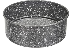 Aeternum Bakeware Petravera Tortiera Apribile, Acciaio, Grigio, 18 cm