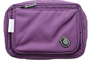 Hippychick Hipseat Accessory Bag Pouch | Use with The Back Saving Hipseat Baby Carrier (Purple)