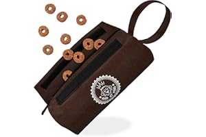 HUND IST KÖNIG® Bolsa de comida para perros – Dummy para adiestramiento de perros adecuado para todas las razas – Dummy perro para la educación del perro – Dummy perros con correa