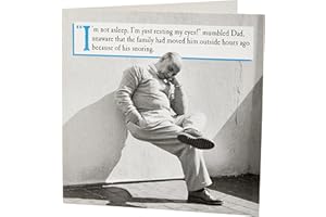 Emotional Rescue Morphed Father's Day Card For Dad, Humorous Father's Day Card For Dad, Card. 163x163, Multi, OMF96