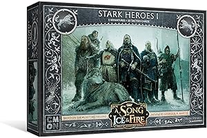 CMON Cool Mini or Not - A Song of Ice and Fire: Stark Heroes Box 1 - Miniature Game