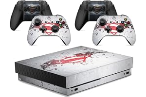 giZmoZ n gadgetZ Hero's VS Skins for XBOX ONE X XBX Console Decal Vinal Sticker + 2 Controller Set