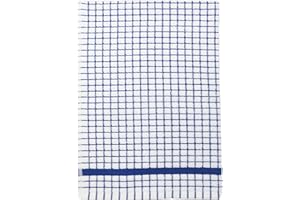 Samuel Lamont & Sons Poli-Dri Tea Towel Blue, Size 50cm x 70cm, 100% cotton Terry Towelling , Ultra-absorbent & Super Soft, Machine washable, Blue, One Size