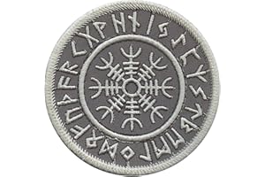 2AFTER1 Subdued ACU Aegishjalmur kask Awe Viking Norse Runic Heathen Magical Stave Morale Tactical Hook-and-Loop Patch