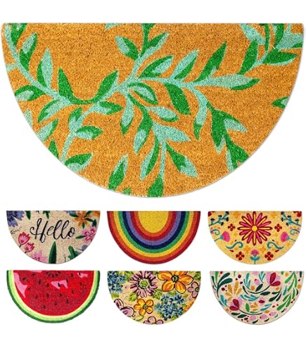 Regenbogen Fußmatte – Rutschfest, Für Drinnen & Draußen | 40x80 Cm | Haustier-Design