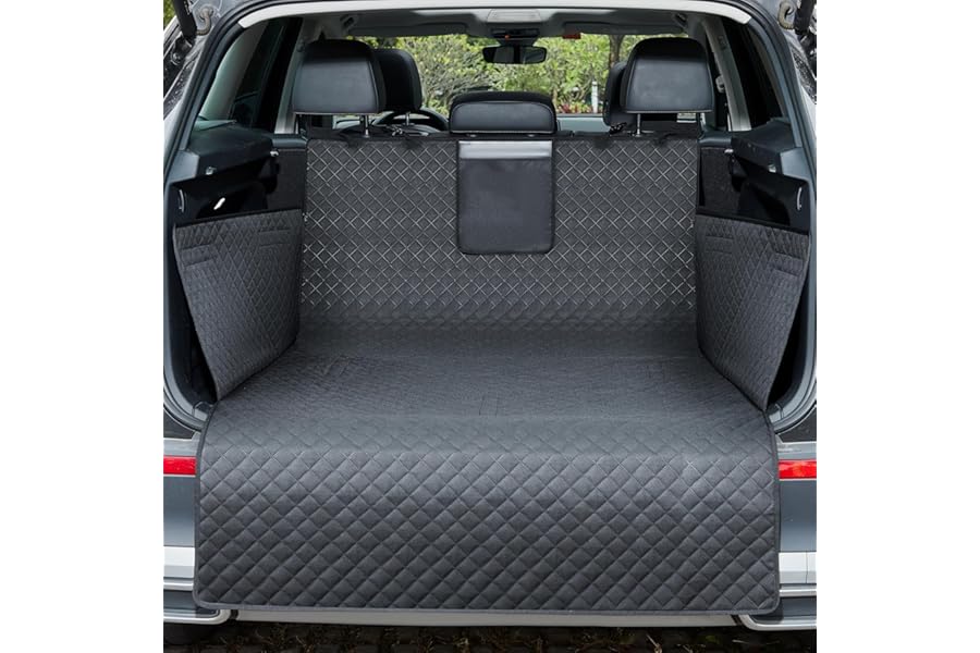 Lekespring Waterproof Car Boot Liner – Heavy Duty Quilted Trunk Mat with Non-Slip Backing – Full Coverage Boot Protector for SUV, Estate & Hatchback – Easy to Install & Clean