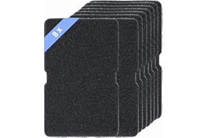 DOEOMK 8 Stück Trockner Filter Ersatzteile für Beko Grundig Blomberg ElektraBregenz 2964840100, Filterschwamm Schaumstofffilter Filtermatte für Wäschetrockner Wärmepumpentrockner 240 x 150 x 10mm