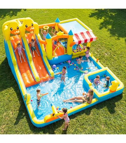 Test Du Château Gonflable FBSPORT : L'aire De Jeux Ultime Pour Enfants Et Adultes