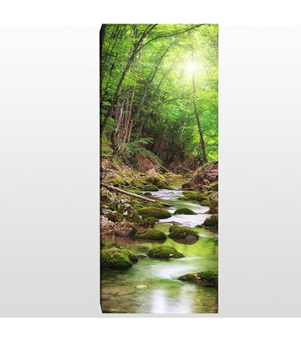 Wandbild „Herbst Am See“ 120x80 Cm – Mehrteiliger Leinwanddruck, Landschaftsbild Mit Steg, Für Wohnzimmer & Mehr
