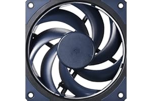 Cooler Master Mobius 120 Ventilador de Caja - Ring Blade Design (PWM), Rodamiento Dinámico de Bucle Ultraduradero (Máx. 63,1CFM, 2,69 mmH2O, 22,6 dBA), Marco Biselado Enfocado al Flujo de Aire - Negro