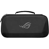 ROG Xbox Ally (2-in-1) Premium Black Waterproof Case with Detachable Charger Compartment, Soft Fleece Lining