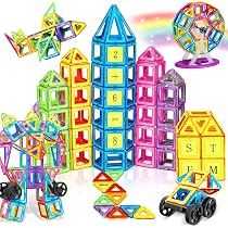 Bloques Magnéticos 150 Piezas – Construcción Creativa 3D Para Niños De 3+ Años – STEM – COOLJOYA
