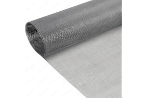 FLYZZZ Fly Screen Insects Mesh Window Nets to Keep Bugs Out for Window or Screen Door -1.2m X1m Grey (FBM-G120X100cm)