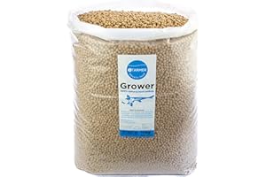 STARMERBAITS Koi carp 30% protein GROWER pond feed all natural pellets (Adult size) 10kg