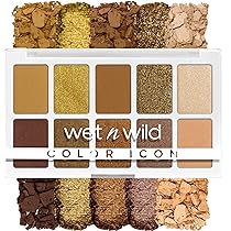 Wet n Wild Color Icon 10 Pan Palette, Eyeshadow Palette, 10 Richly ...