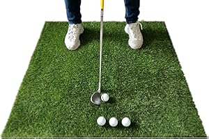 ARTIFICIAL GRASS DIRECT LARGE GOLF GRASS PRACTICE MAT | DRIVING CHIPPING PITCHING PUTTING