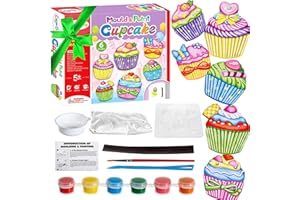 KOKOBOX Kit Pittura Bambini Magnete Per Frigorifero In Gesso Kit Disegno Bambini Giochi Per Bambini 3 4 5 6 7 Anni Kit Lavoretti Creativi Per Bambini Giocattoli Bambini Giochi Creativi Regalo Bambina Bambino