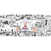 Porge Gaming Mouse Pad 70x30, 90x40 Mouse Pad XXL B&uuml;y&uuml;k Dikişli Oyuncu Mouse Pad Speed Mousepad (One Piece Luffy, 90x40 cm)