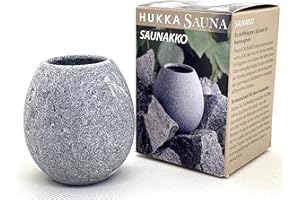 WEIGAND® SAUNAKKO aus natürlichem Speckstein von HUKKA I Entspannt die Sinne I Saunazubehör I Zubehör I Aromaschale I SAUNAKKO