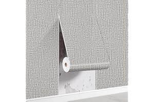 Trafagala 6 Roll 3D Grey Textured 3mm Thick Self Adhesive Thermal Wallpaper for Cold Bad Walls Textured Insulating Wallpaper Waterproof Damp Proof Membrane Wall Panels for Ceiling Kitchen Bedroom