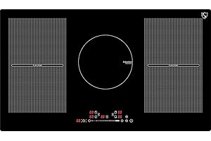 K&H 5 Zonen FLEX Induktionskochfeld 90cm Autark Eingebaut 90-IN-9400FLX