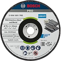 Bgs Schuurschijf/steunschijf Set Voor Boormachine 50 Mm