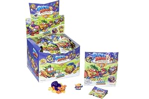 SUPERTHINGS RIVALS OF KABOOM SuperThings - Pack of 24 Individual Aerowagon Envelopes with a Figure. It Corresponds to the Complete Collection